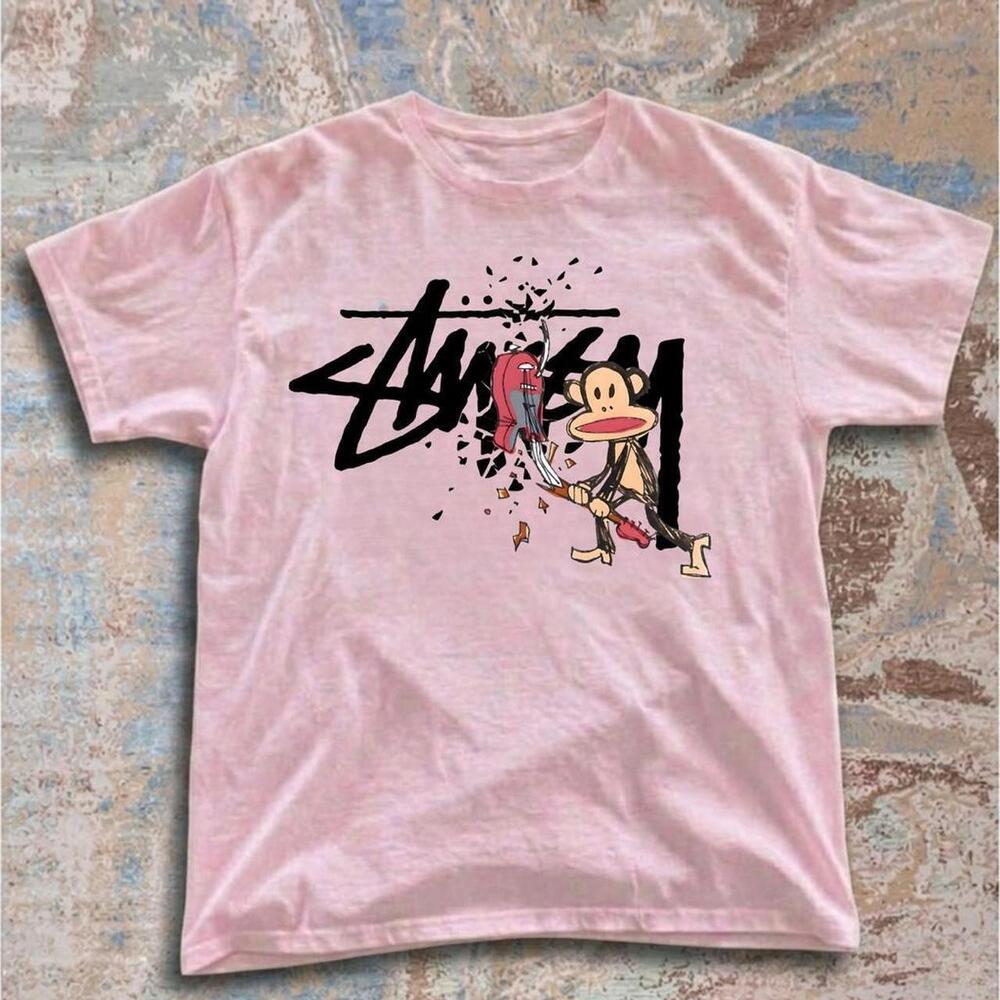Stussy X Paul Frank Tee